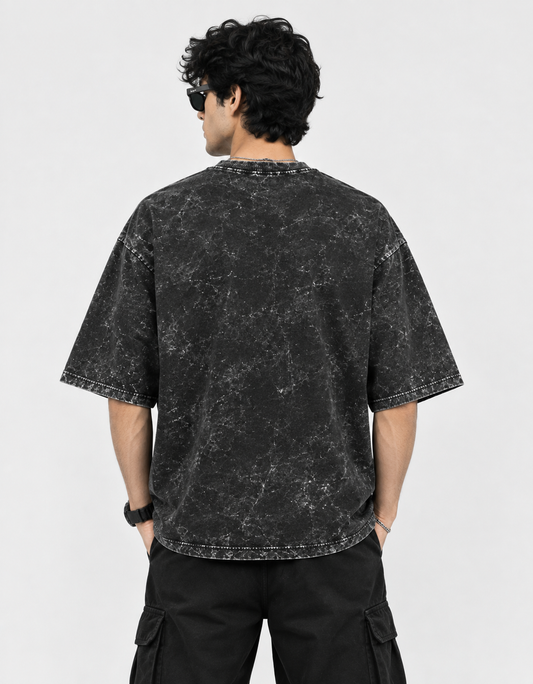 Wildverse | Ronin Acid Wash Oversized T-Shirt