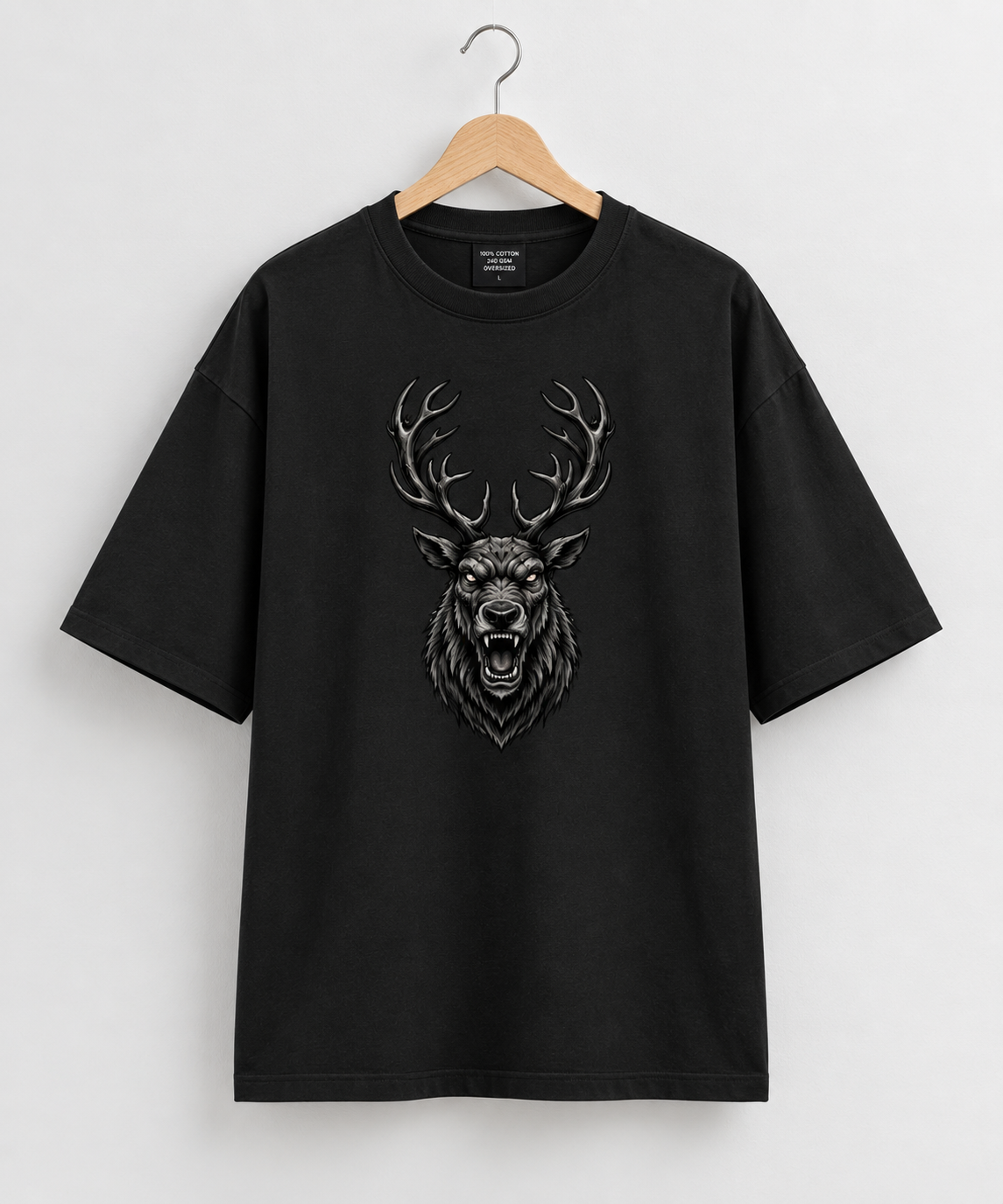 Wildverse | The Stag T-Shirt | Oversized