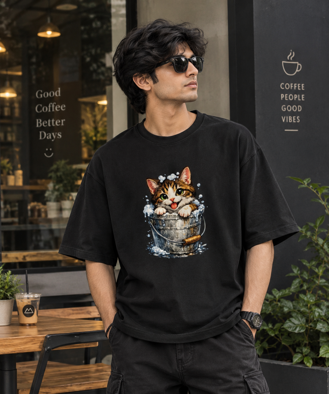 Wildverse | Cat Oversized T-Shirt